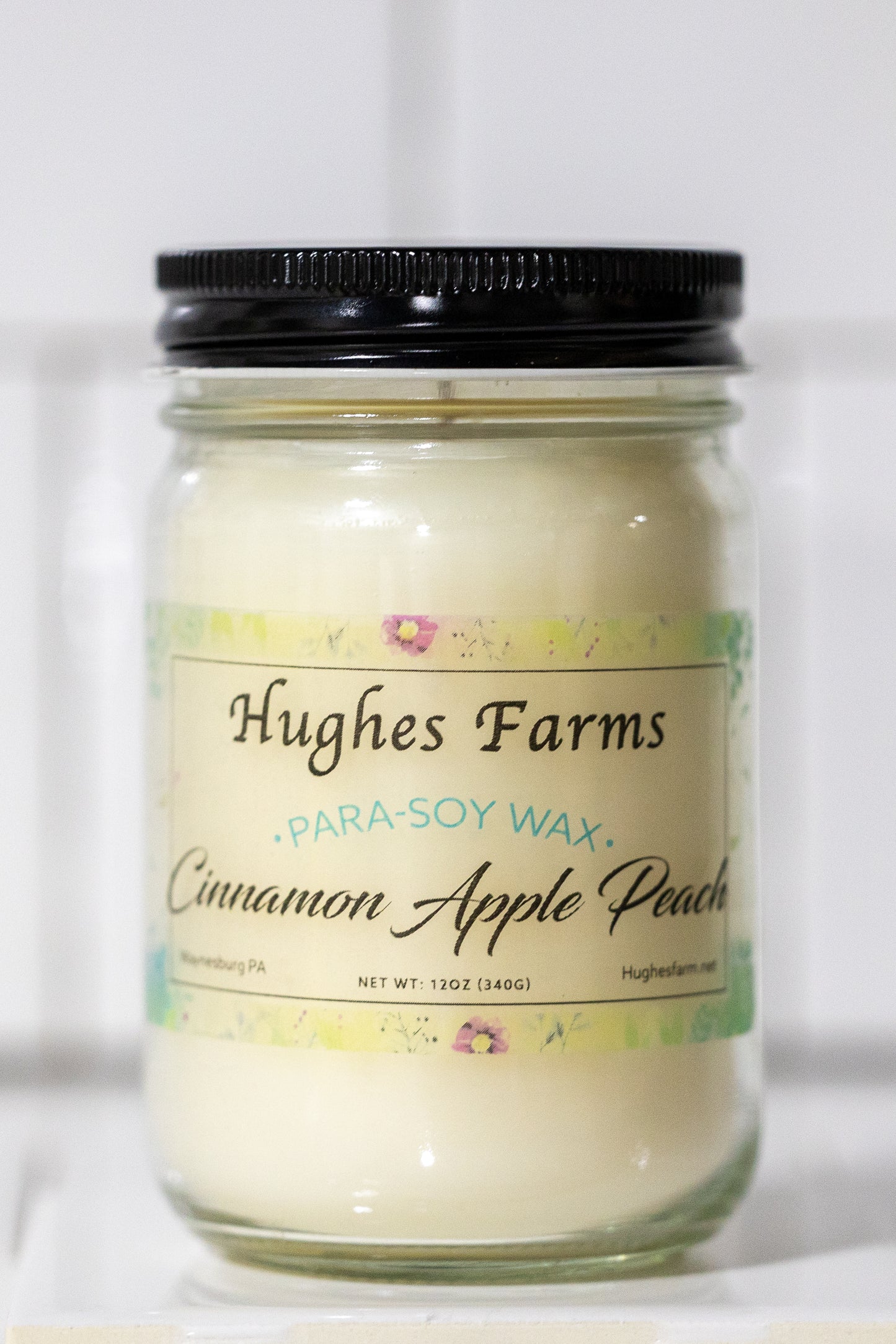 12oz Candle - Cinnamon Apple Peach