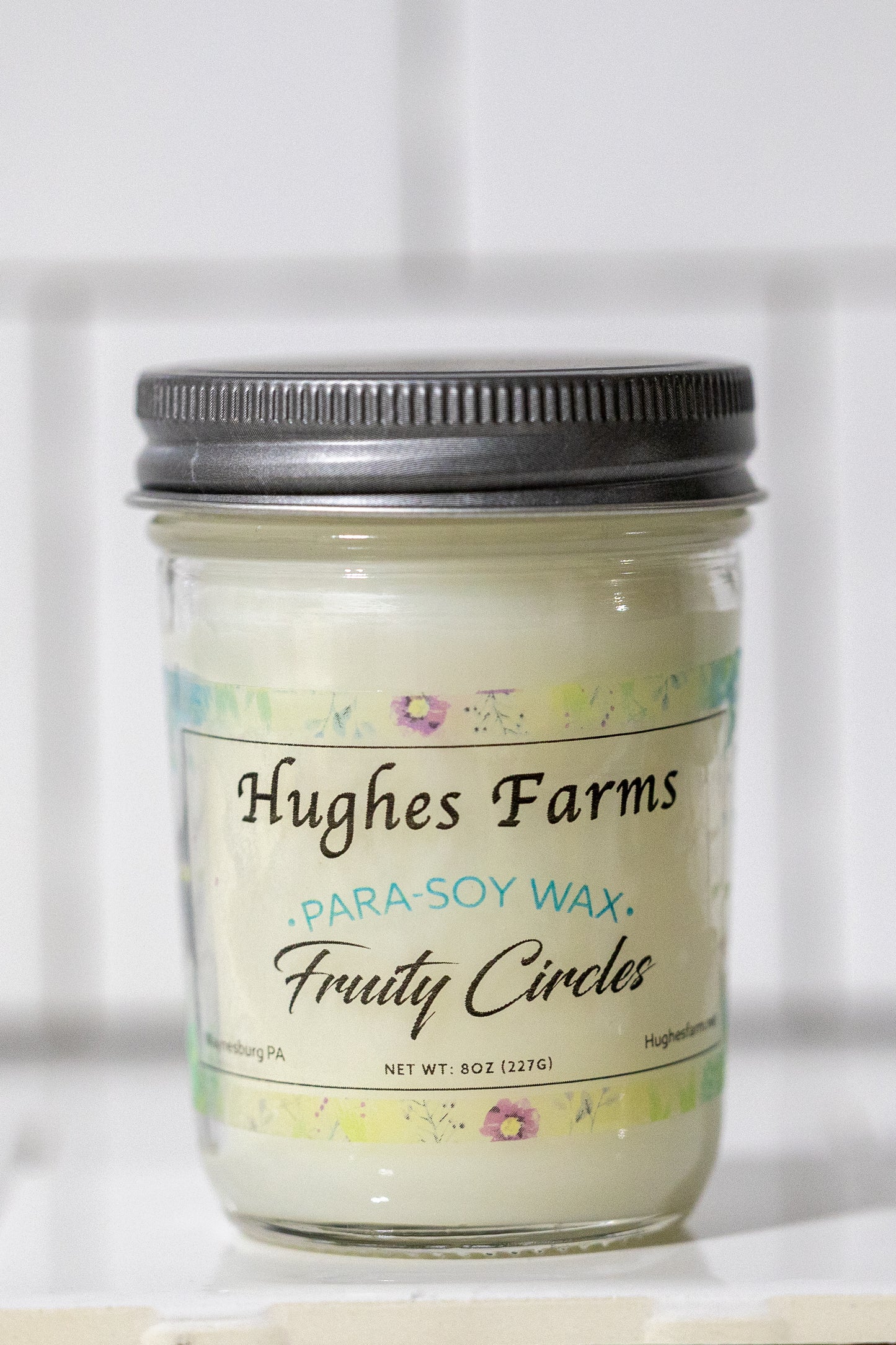 8oz Candle - Fruity Circles