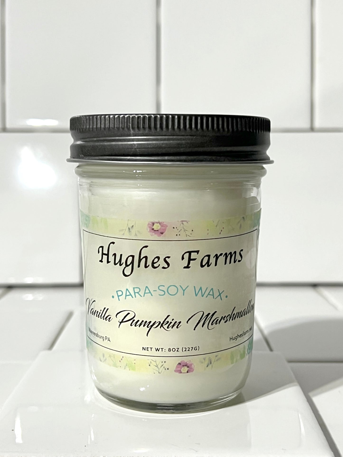 8oz Candle - Vanilla Pumpkin Marshmallow
