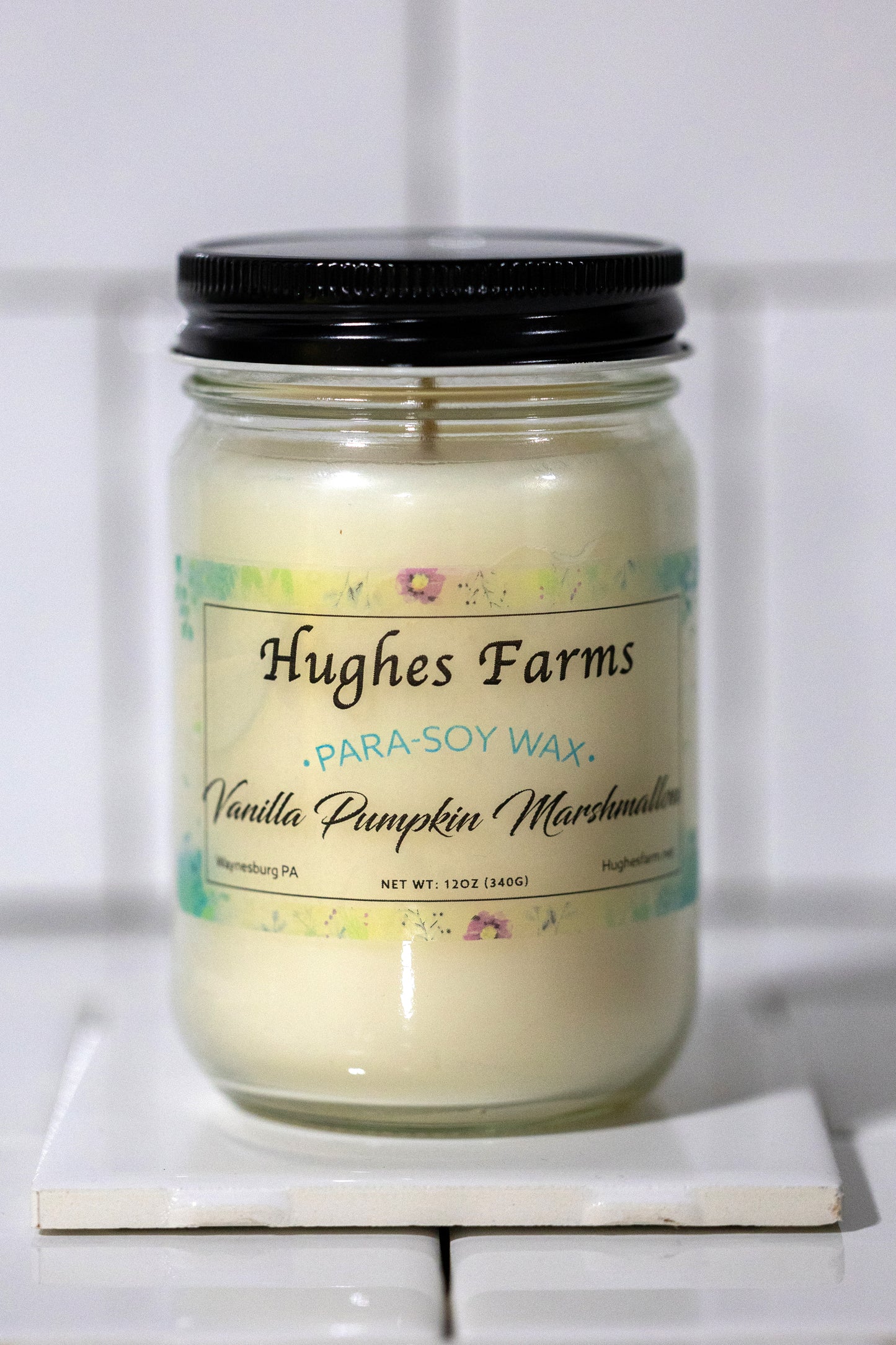 12oz Candle - Vanilla Pumpkin Marshmallow