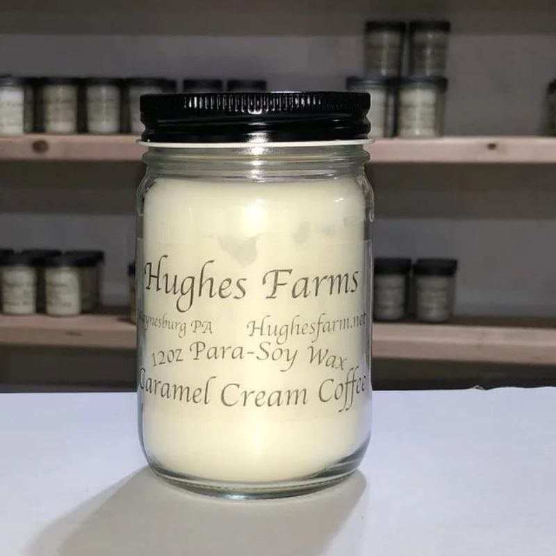 12oz Candle - Caramel Cream coffee