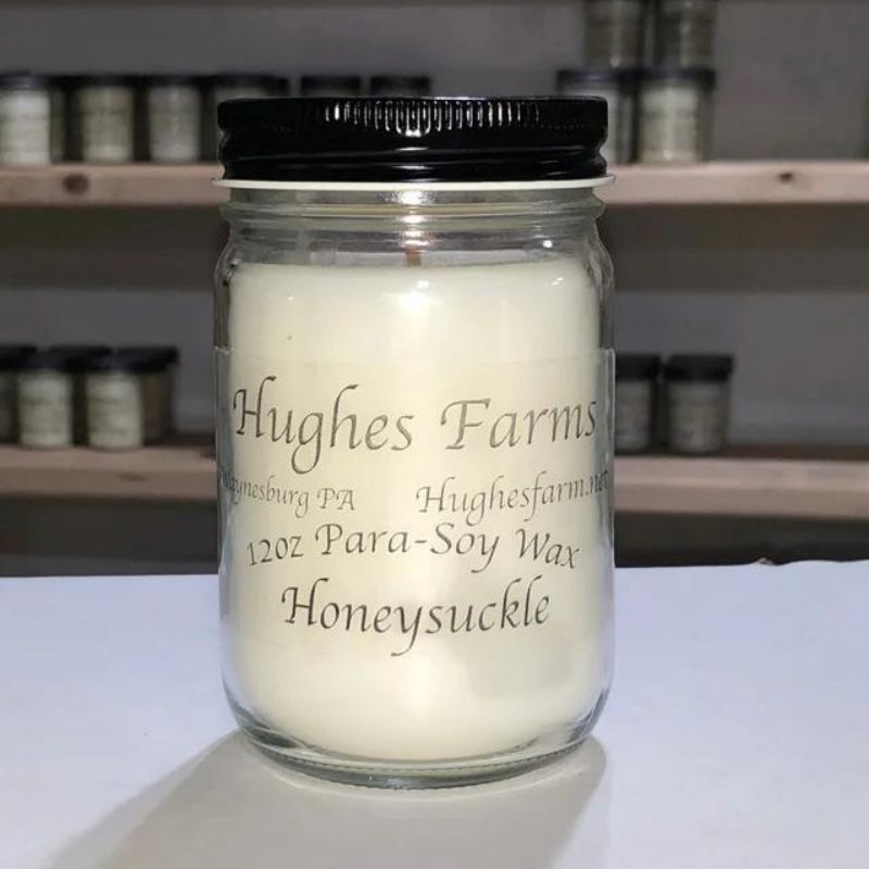 12oz Candle - Honeysuckle