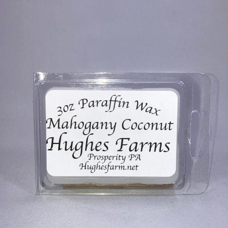 1x 3oz Wax Melts - Mahogany coconut