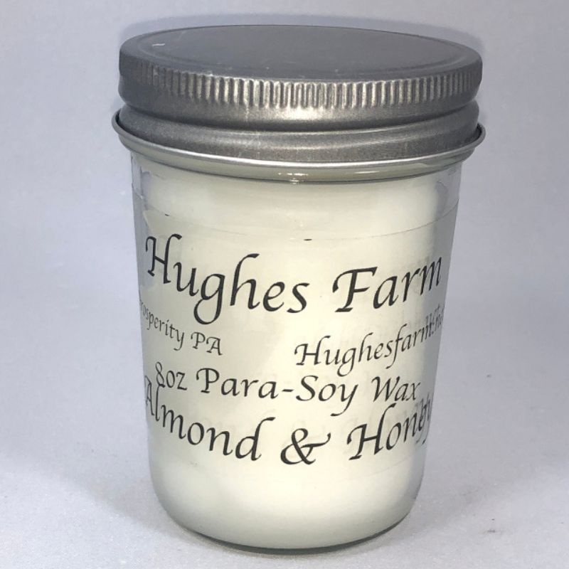 8oz Candle - Almond & Honey