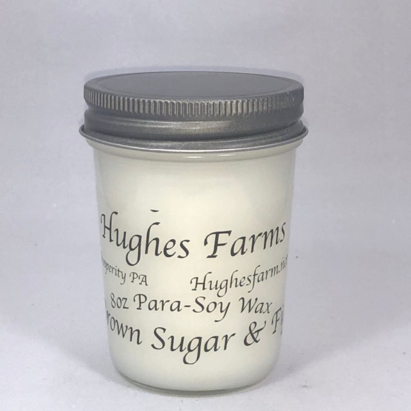 8oz Candle - Brown Sugar & Fig