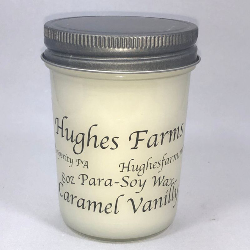 8oz Candle - Caramel Vanilla