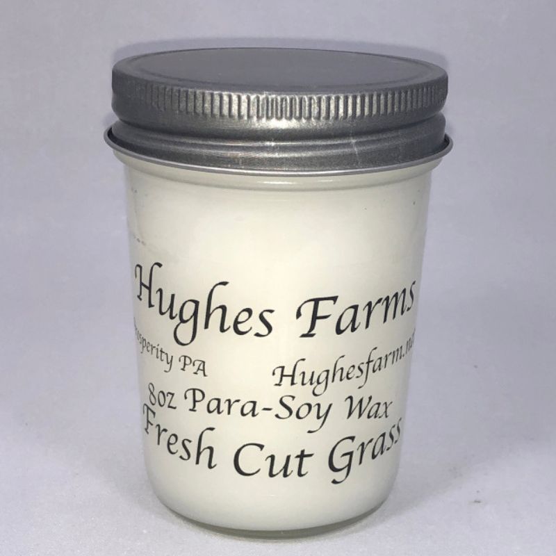 8oz Candle - Fresh Cut Grass