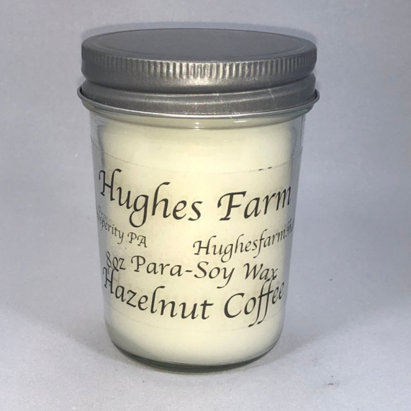8oz Candle - Hazelnut Coffee