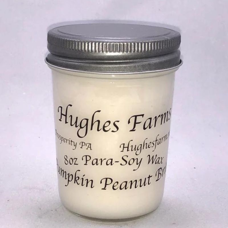 8oz Candle - Pumpkin Peanut Brittle