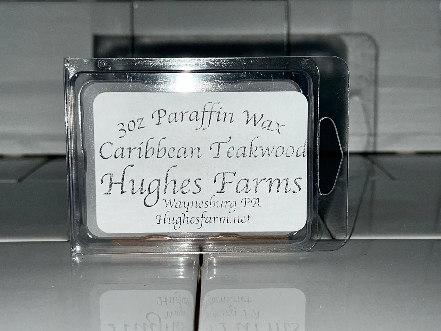 1x 3oz Wax Melts - Caribbean Teakwood