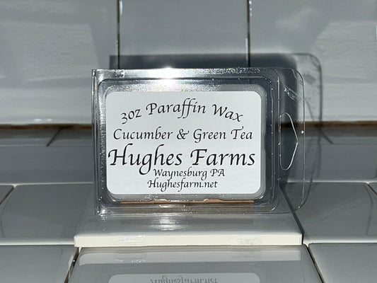 1x 3oz Wax Melts - Cucumber & Green Tea