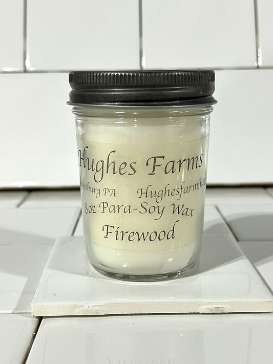 8oz Candle - Firewood