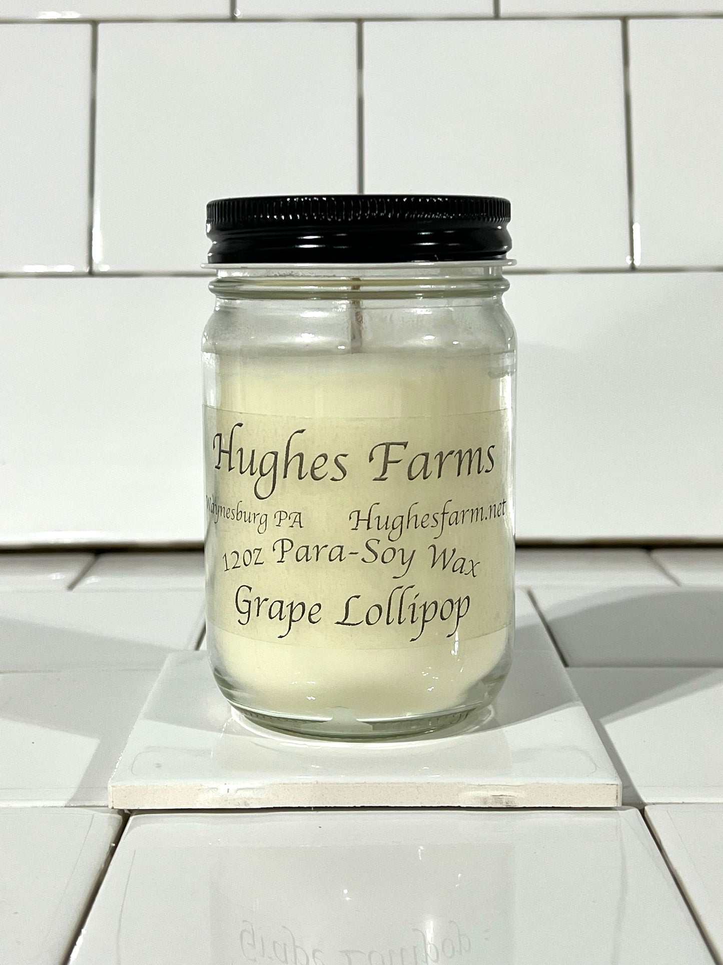 12oz Candle - Grape Lollipop