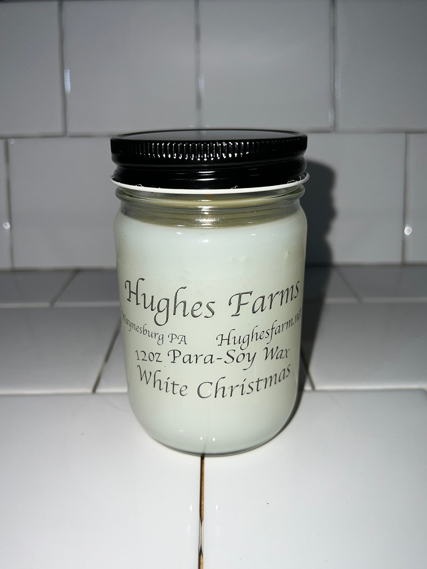 12oz Candle - White Christmas