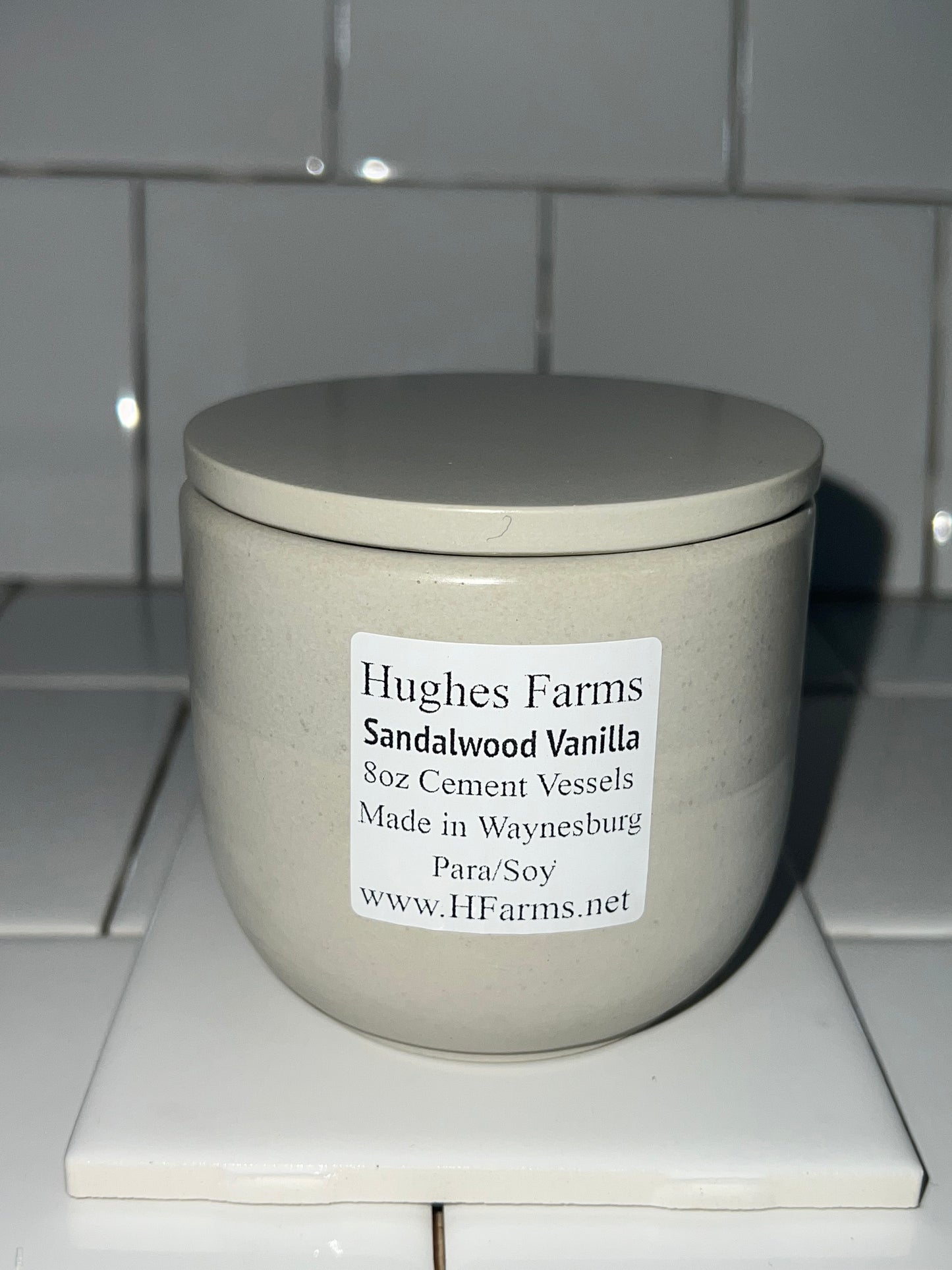 Cement Vessel - Sandalwood Vanilla