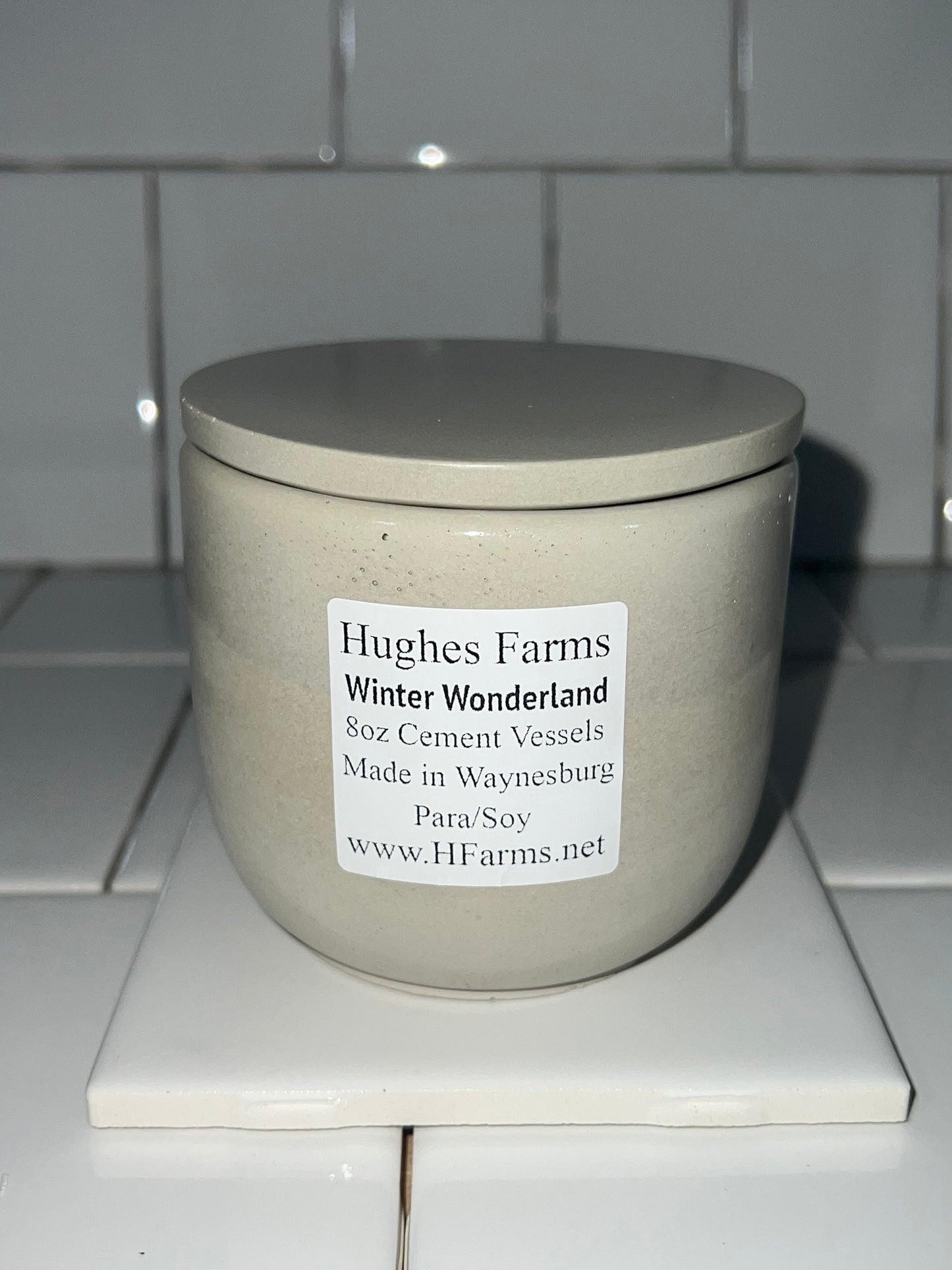 Cement Vessel - Winter Wonderland