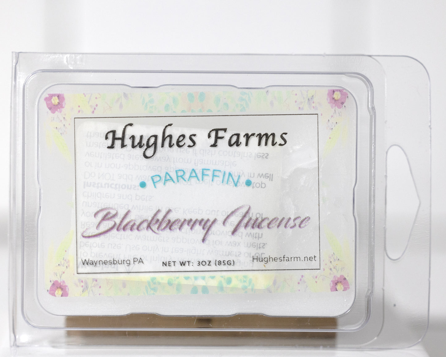 1x 3oz Wax Melts - Blackberry Incense