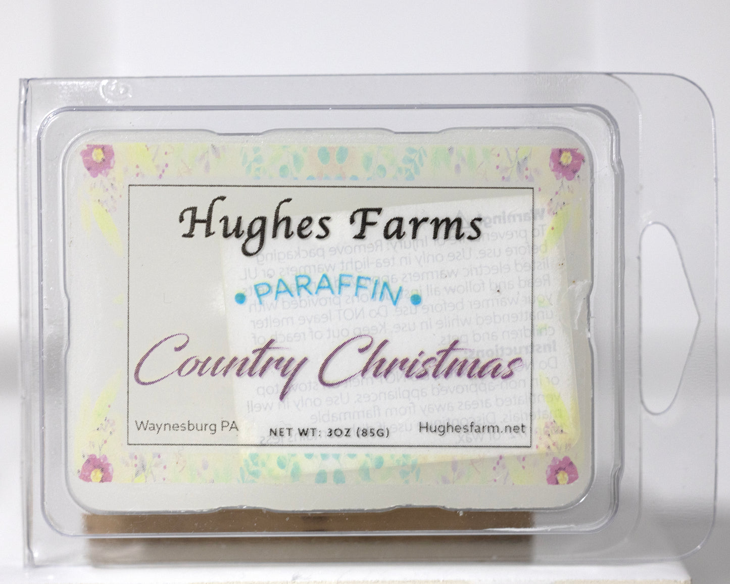 1x 3oz Wax Melts - Country Christmas