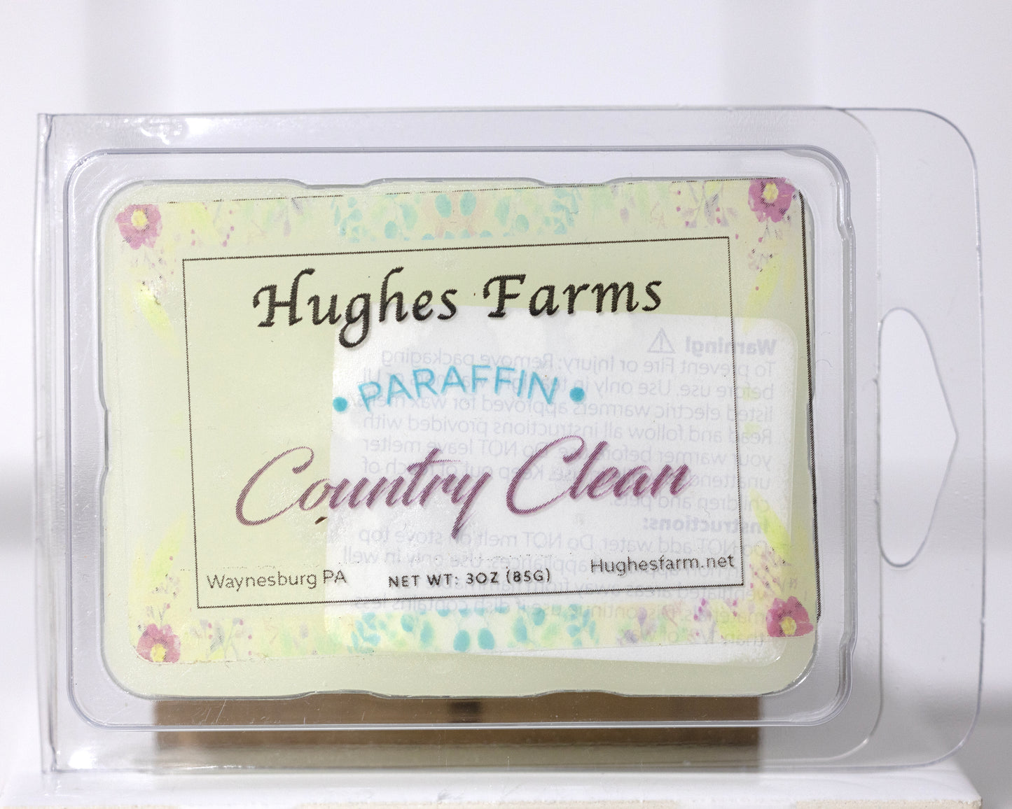 1x 3oz Wax Melts - Country Clean