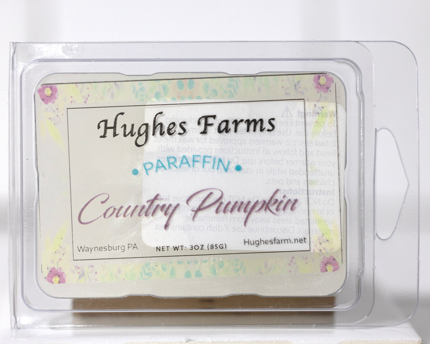 1x 3oz Wax Melts - Country Pumpkin