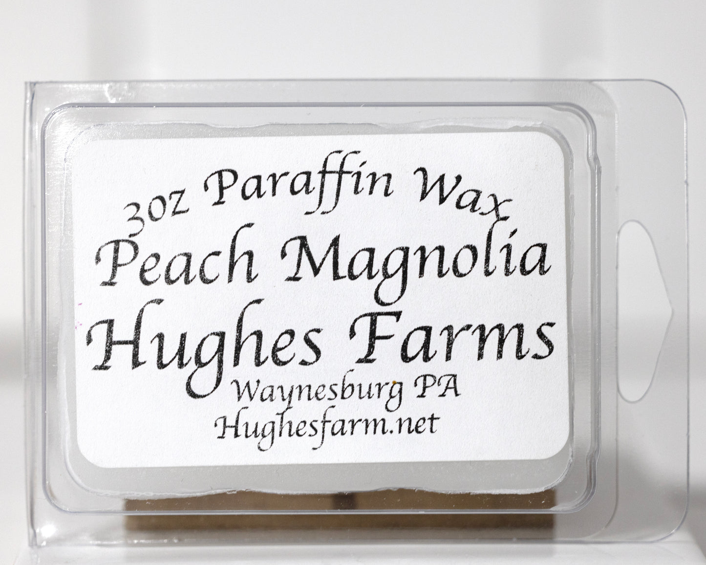 1x 3oz Wax Melts - Peach Magnolia