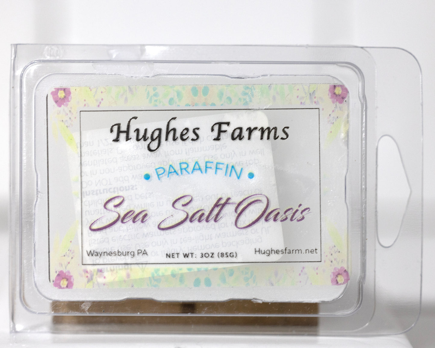 1x 3oz Wax Melts - Sea Salt Oasis