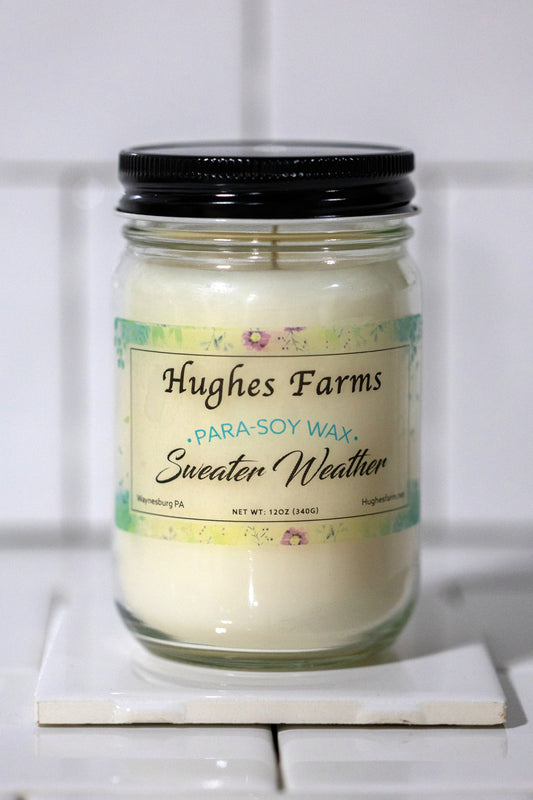 12oz Candle - Sweater Weather
