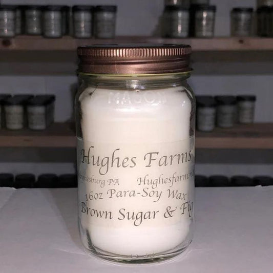 16oz Candle - Brown Suger & Fig