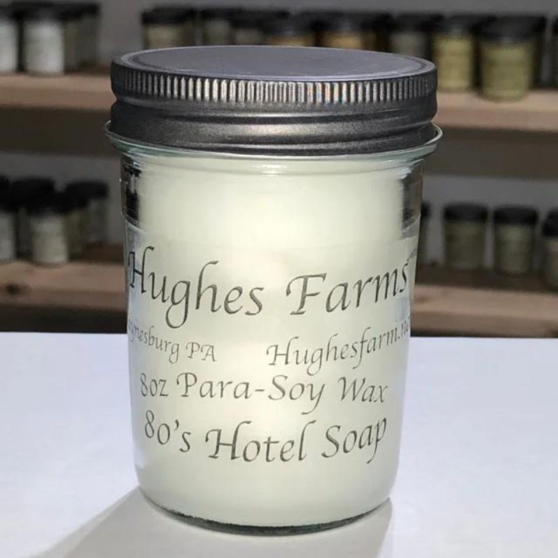 8oz Candle - 80's Hotel Soap