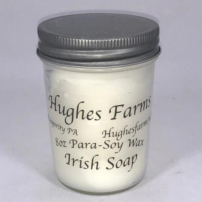8oz Candle - Irish Soap