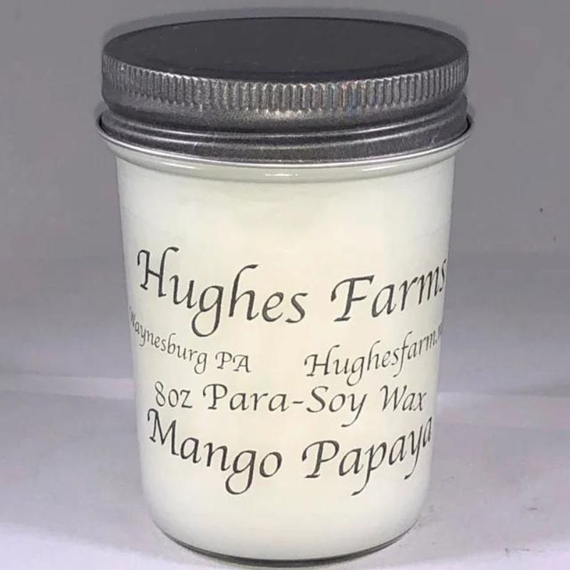 8oz Candle - Mango Papaya
