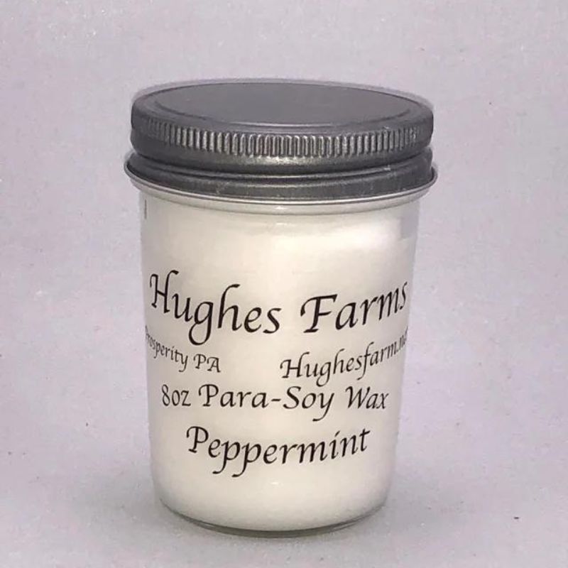 8oz Candle - Peppermint