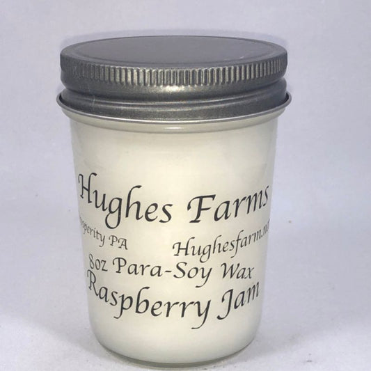8oz Candle - Raspberry Jam