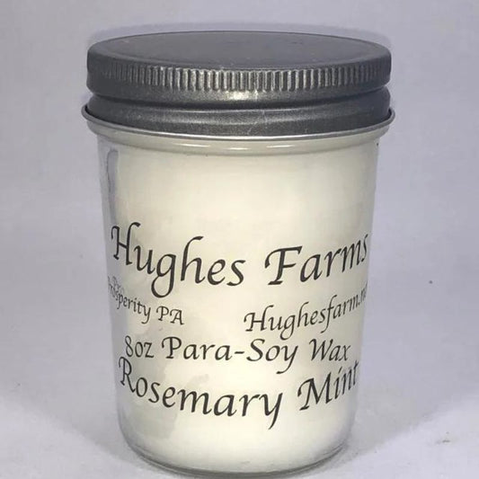 8oz Candle - Rosemary Mint