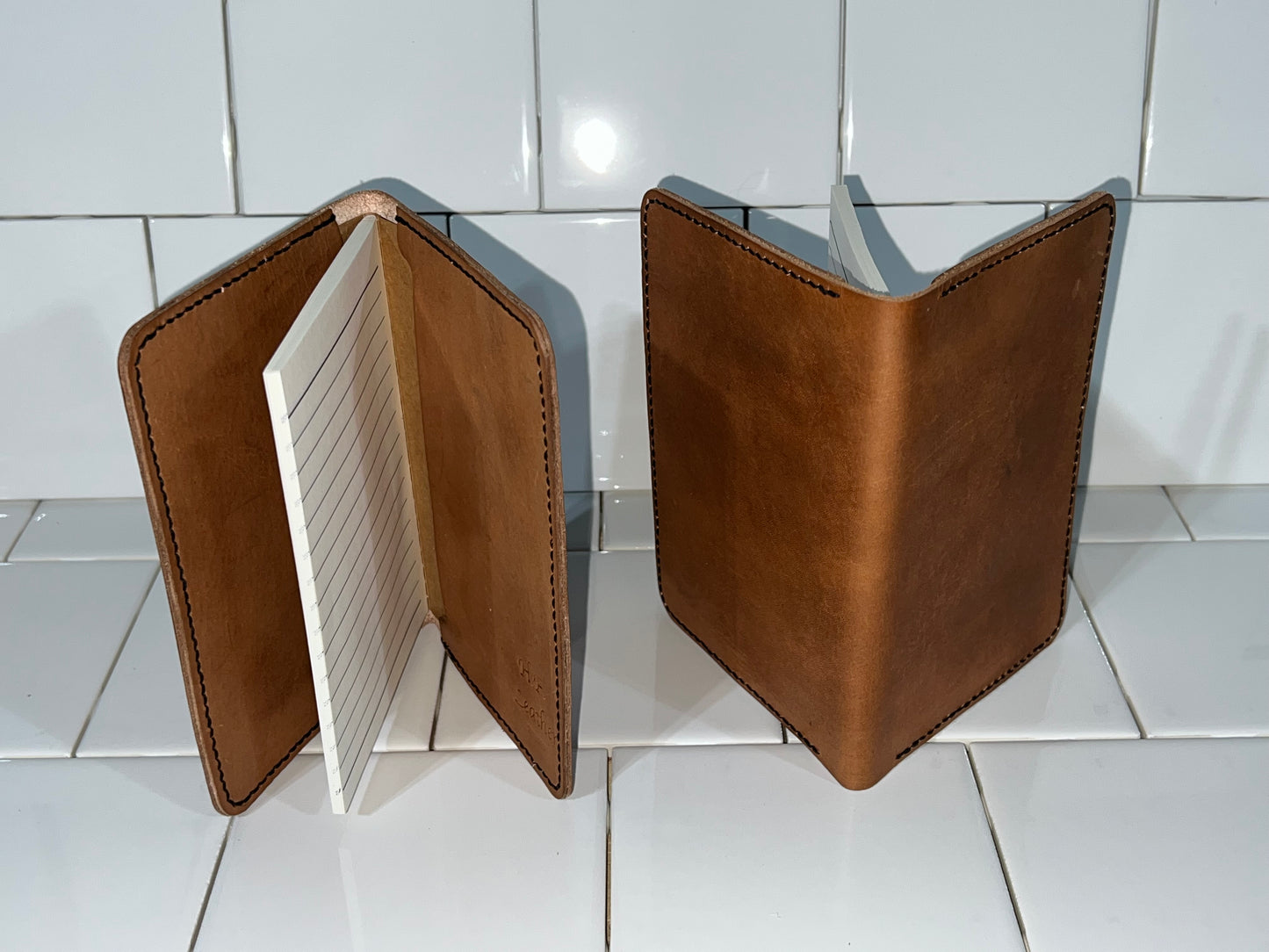 4x6 Leather Notebook (1 book per order)