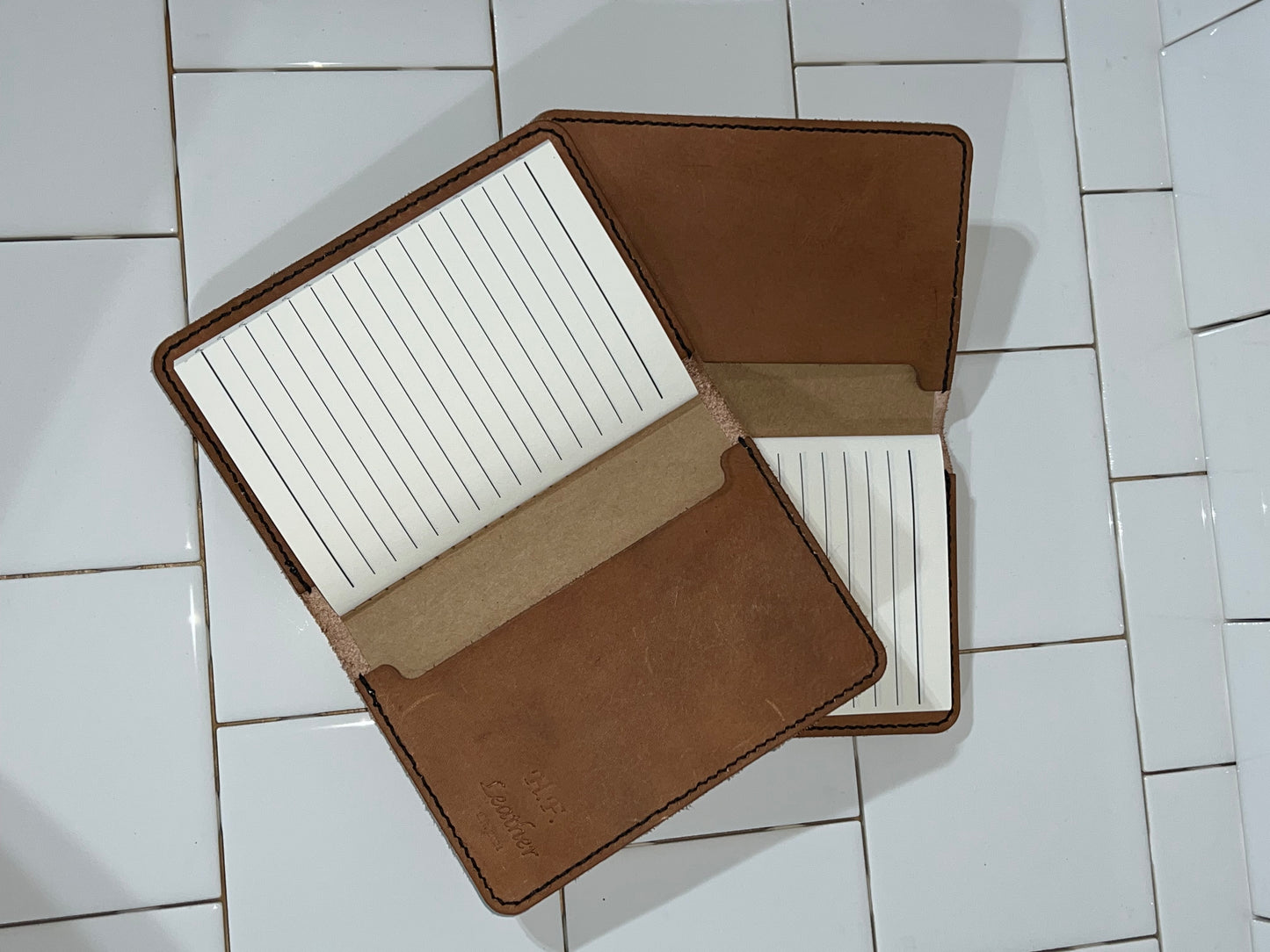 4x6 Leather Notebook (1 book per order)